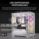 Bộ 3 Fan Case Corsair iCUE LINK RX120 RGB MAX White CO-9051038-WW