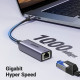 Cáp chuyển USB-C to Lan hỗ trợ 10/100/1000Mbps Ugreen 15637