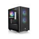 Case Thermaltake Micro Tower H16 TG ARGB Black (CA-1Y8-00S1WN-02)