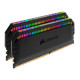 Ram Desktop Corsair Dominator Platinum RGB Black 16GB DDR4 Bus 3200MHz CMT16GX4M2Z3200C16