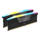 Ram Desktop Corsair Vengeance RGB Black 64GB DDR5 Bus 6000MHz CMH64GX5M2B6000C40