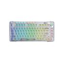 Bàn phím cơ Gaming 3 Mode AULA F81 Ice Soul switch White