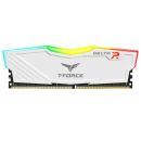 Ram Desktop TeamGroup T-Force Delta White RGB 32GB DDR5 Bus 6000Mhz