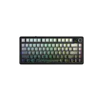 Bàn phím Gaming 3 Mode Aula F75 Max màu Xám, Đen Gradient Contour Reaper Switch