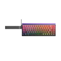 Bàn phím cơ có dây Aula HERO68HE Đỏ Đen Gradient Contour, Dragon King Magnetic Switch, Rapid trigger