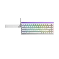 Bàn phím cơ có dây AULA HERO68HE White Lighthouse Jade King magnetic switch Rapid trigger