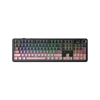 Bàn phím cơ Aula F108 Pro Đen, Hồng Grey Wood V3 switch