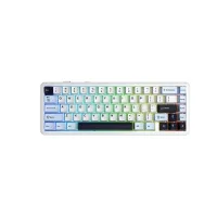 Bàn phím cơ AULA F65 Xanh dương, Trắng, Tím đậm Reaper switch