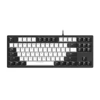 Bàn phím cơ gaming Dareu EK87 V2 (Trắng đen)
