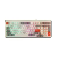 Bàn phím cơ Gaming Triple mode Dareu EK98 PRO (Be xám)