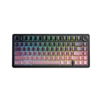 Bàn phím Gaming AULA F75 Đen,Hồng Gradient Reaper switch