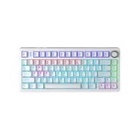 Bàn phím Gaming có dây AULA F75 màu Trắng Red switch