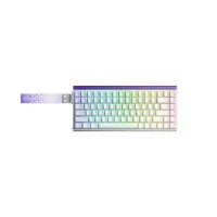 Bàn phím Gaming có dây AULA HERO 84 HE Trắng Contour