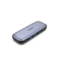 Bộ chia USB Type C Sang USB 3.0 + HDMI + PD100W + M.2 NVMe Unitek D1046A