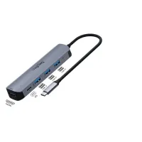 Bộ chuyển đổi Type-C đa năng 5 in 1 VegGieg V-TC05H