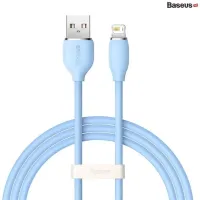 Cáp sạc nhanh USB to Lightning 2.4A 2m Blue CAGD000103