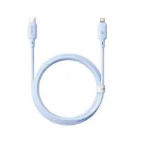 Cáp sạc nhanh Type-C to Lightning OS-Baseus Silky Series Fast Charging 20W dài 1m Galaxy Blue P10377700313-00