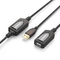 Cáp USB 2.0 nối dài Ugreen 25m 10325 có Chip khuếch đại
