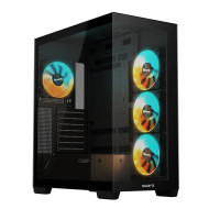 Case Gigabyte C500 Panoramic Stealth Black (GB-C500P ST)