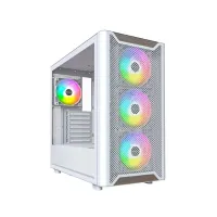 Case Montech XR WOOD White