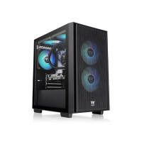 Case Thermaltake Micro Tower H16 TG ARGB Black (CA-1Y8-00S1WN-02)