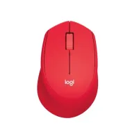 Chuột văn phòng không dây Logitech M331 SILENT (Đỏ)