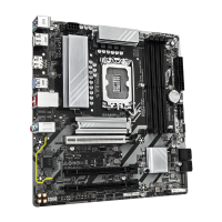 Mainboard Gigabyte B860M DS3H (4 x DDR5/ 256 GB/ LGA 1851/ Micro ...