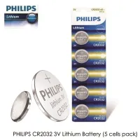 Pin CMOS Philips Lithium Minicell 3V CR2032P5B-Vỉ 5 viên