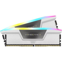 Ram Desktop Corsair Vengeance RGB White 32GB DDR5 Bus 5200MHz CMH32GX5M2B5200C40W