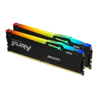Ram Desktop Kingston Fury Beast RGB 32GB DDR5 Bus 6000MT/s KF560C36BBE2AK2-32WP