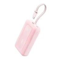 Sạc dự phòng Anker Zolo 1A1C 30W 10000mah tích hợp cáp Type-C Pink (A1688H51)