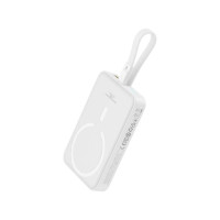 Sạc dự phòng Baseus Magnetic Mini Wireless 10000mAh 20W iP Edition White (P10022109223-00)