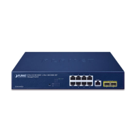 Switch Planet GS-4210-8T2S (10 port/ 10/100/1000 Mbps/ SFP/ Managed)