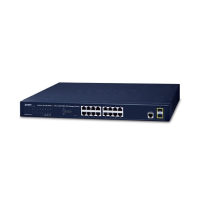 Switch Planet GS-4210-16T2S (18 port/ 10/100/1000 Mbps/ SFP/ Managed)