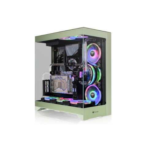 Case Thermaltake CTE E550 TG Mid Tower Matcha Green