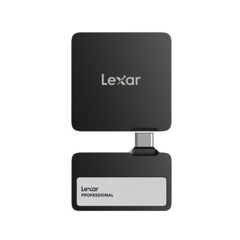 Ổ cứng SSD di động Lexar Professional Go with Hub SL400 2TB Black LSL400S002T-RNBNG