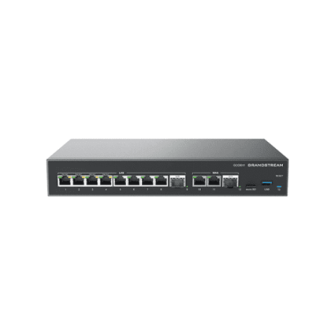 Router Cân Bằng Tải Grandstream  GCC6011 (3 x WAN/ 10 x LAN/ 2.5/1 Gbps/ SFP)