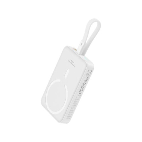 Sạc dự phòng Baseus Magnetic Mini Wireless 10000mAh 20W iP Edition White (P10022109223-00)