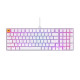 Bàn phím Gaming có dây Glorious GMMK2 96% Prebuilt Aluminum White Plate GLO-GMMK2-96-FOX-W