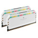 Ram Desktop Corsair Dominator Platinum RGB White Led 32GB DDR5 Bus 6000Mhz CMT32GX5M2X6000C36W