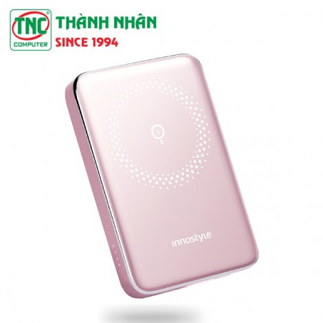 Sạc dự phòng Innostyle PowerMag Slim IM20PD 10000mAh IM20PDBP (Hồng)