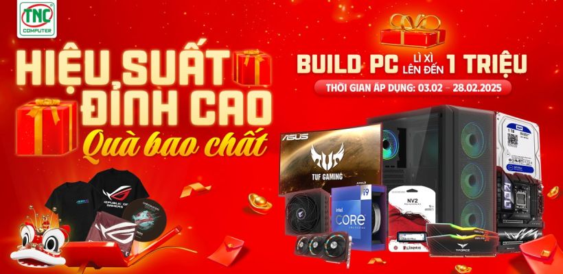 BUILD PC: HIỆU SUẤT ĐỈNH CAO -