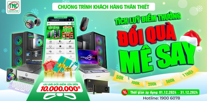 TÍCH LŨY ĐIỂM THƯỞNG - ĐỔI