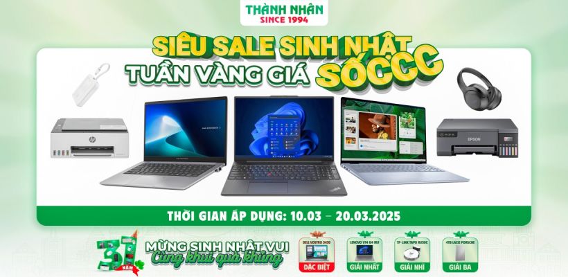 SIÊU SALE SINH NHẬT - TUẦN VÀNG